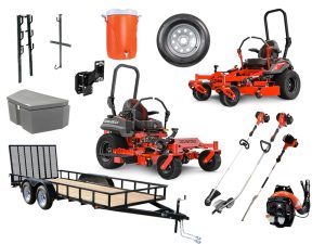 24K Gold Combo Gravely Mower Package